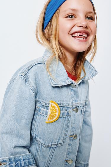 BASIC DENIM JACKET - Light blue by Zara