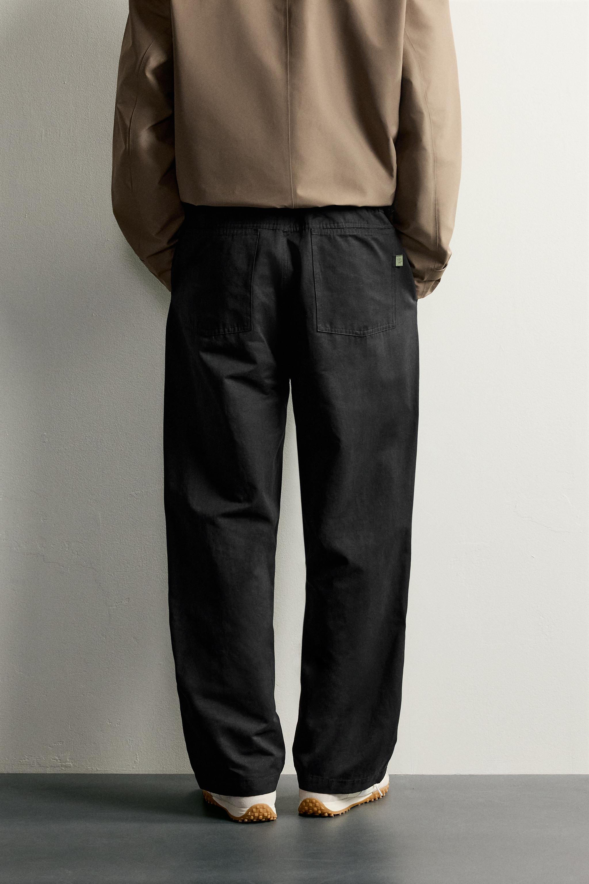 SOFT RELAXED-FIT PANTS