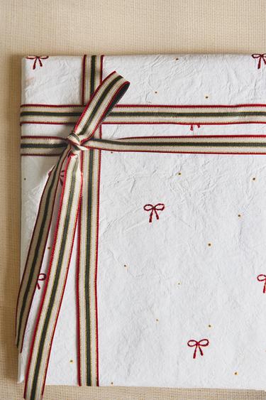 RUBAN CADEAUX RAYURES BRILLANTES NOËL - Multicolore de Zara - Image 4