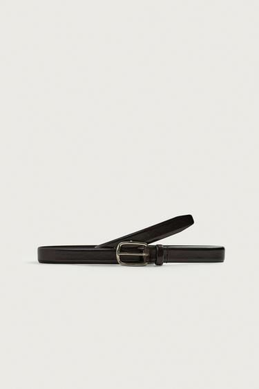 AARON LEVINE X ZARA LEATHER BELT - Brown by Zara