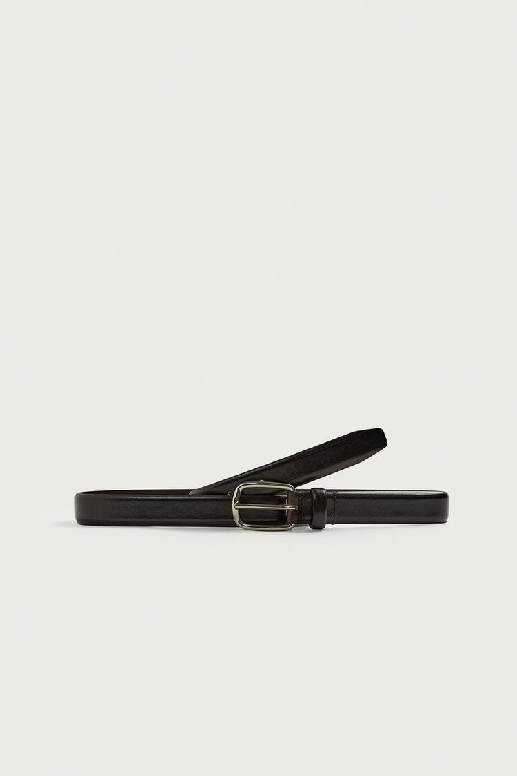 CINTURÓN PIEL AARON LEVINE X ZARA