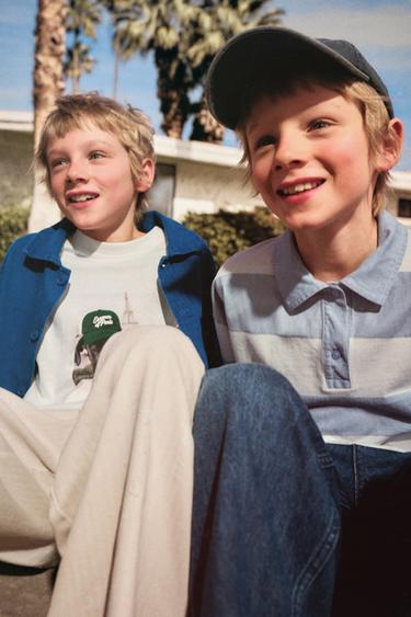 DOG PRINT T-SHIRT - White by Zara