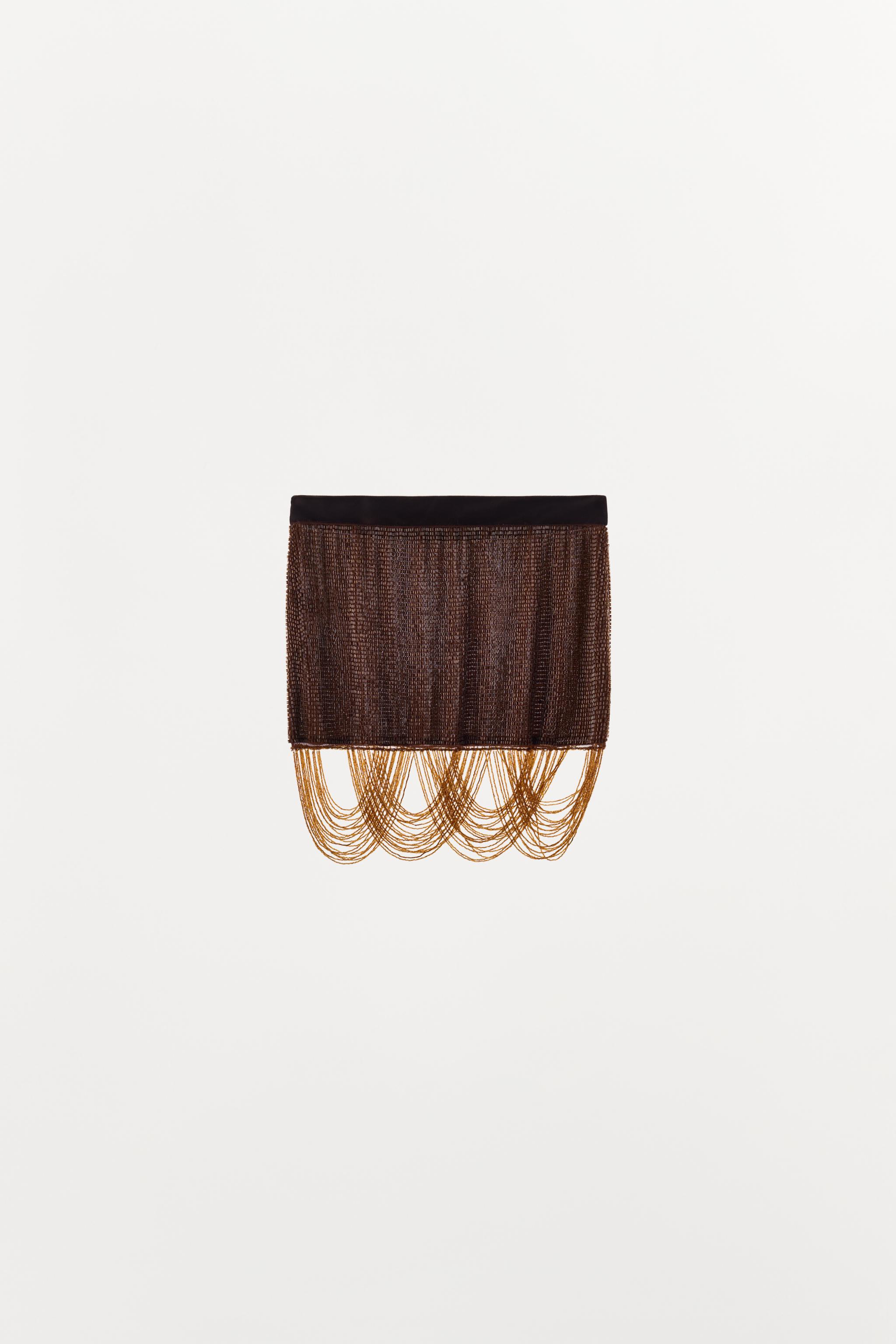 MINI-JUPE FANTASIE FRANGES