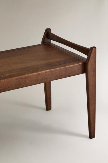 LONG WOODEN BENCH - Brown by Zara - Image 2