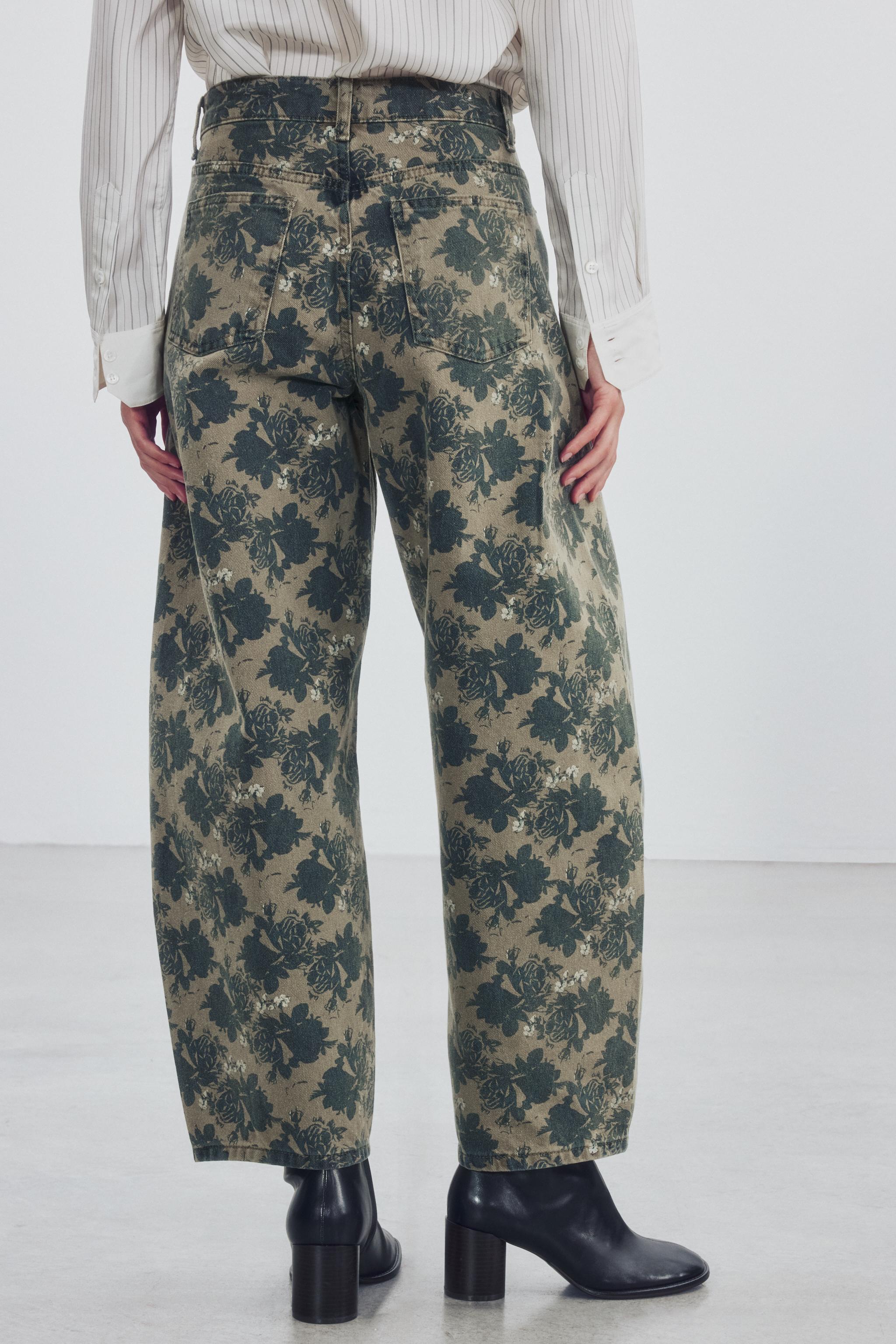ZW COLLECTION MID-RISE BALLOON JEANS