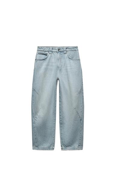JEANS ZW COLLECTION BARREL CROPPED TIRO MEDIO