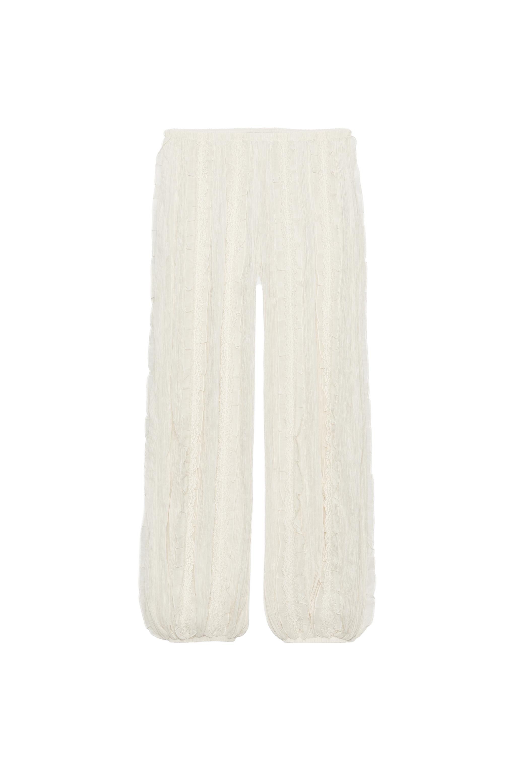 PANTALÓN BOMBACHO COMBINADO