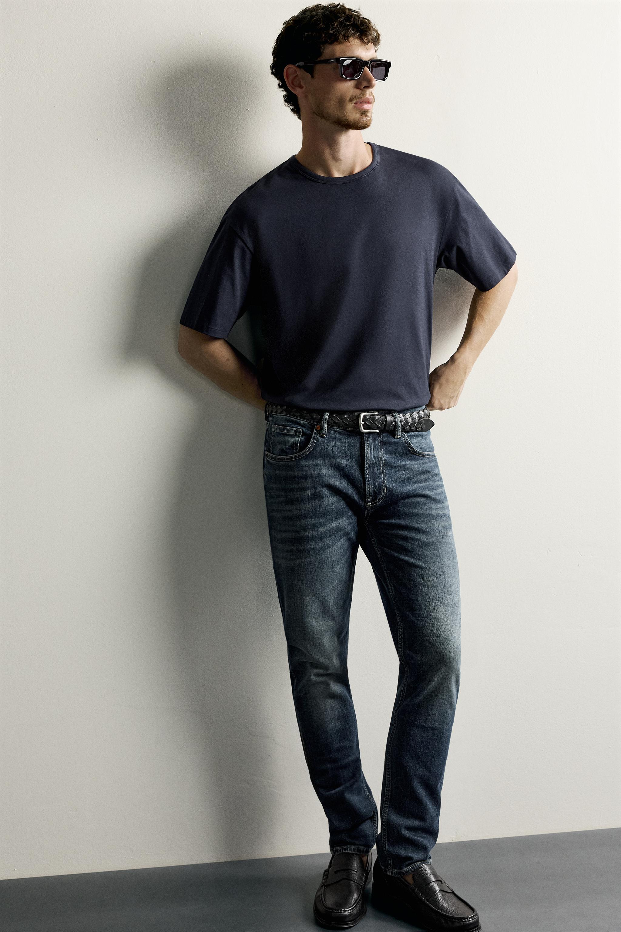 Zara BASIC SLIM FIT JEAN görsel 5