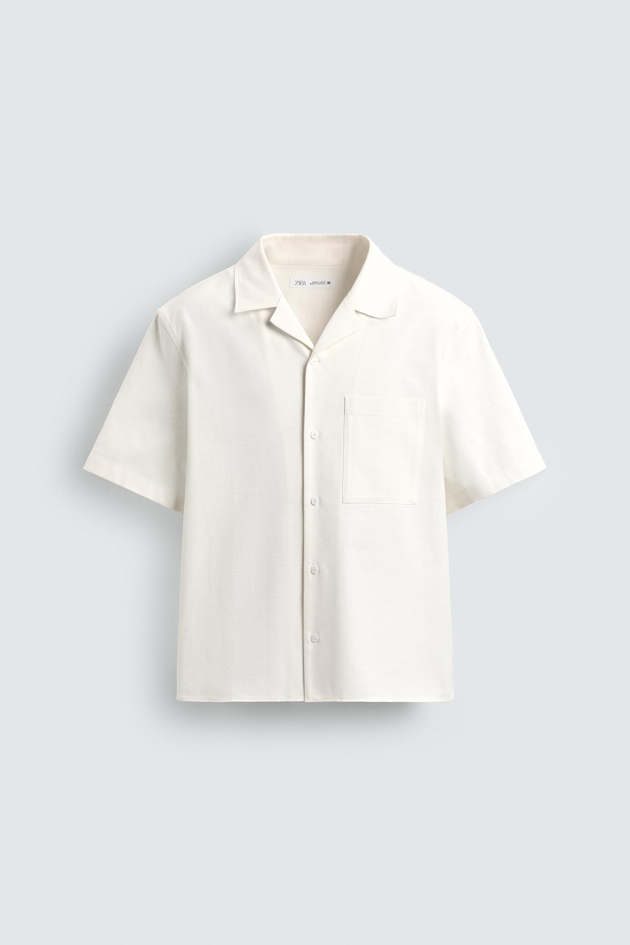 BOXY FIT TEXTURED SHIRT