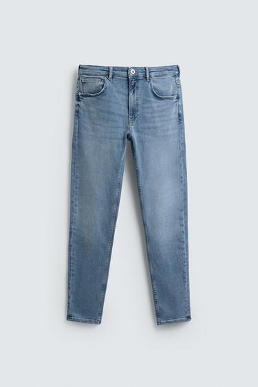 SKINNY FIT JEANS - Light blue by Zara