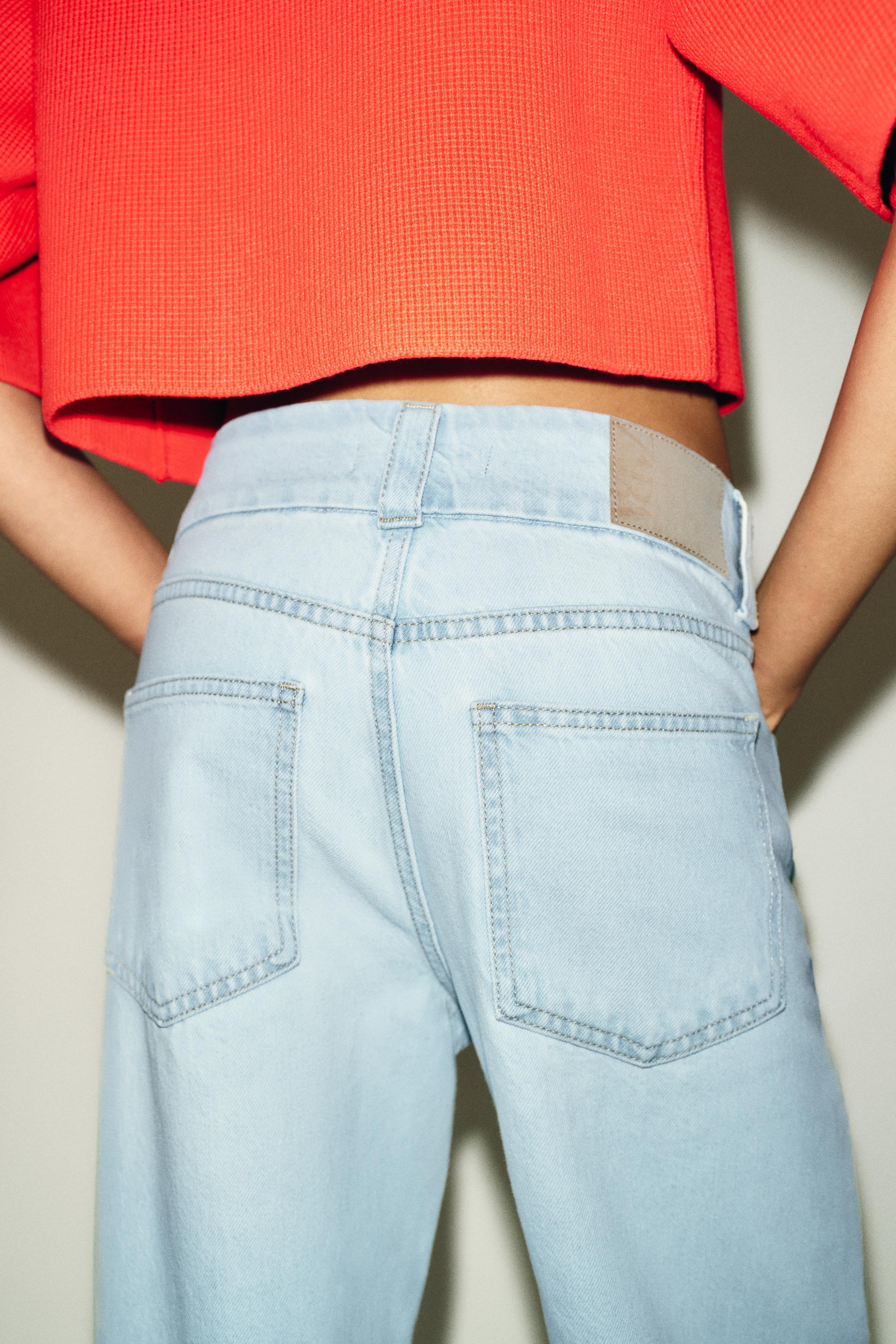 Z1975 HIGH WAIST WIDE STRAIGHT JEANS