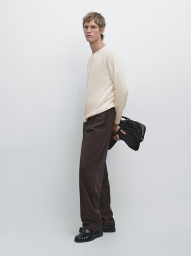 Zara Cotton knit crew neck sweater - 153 - Image 0