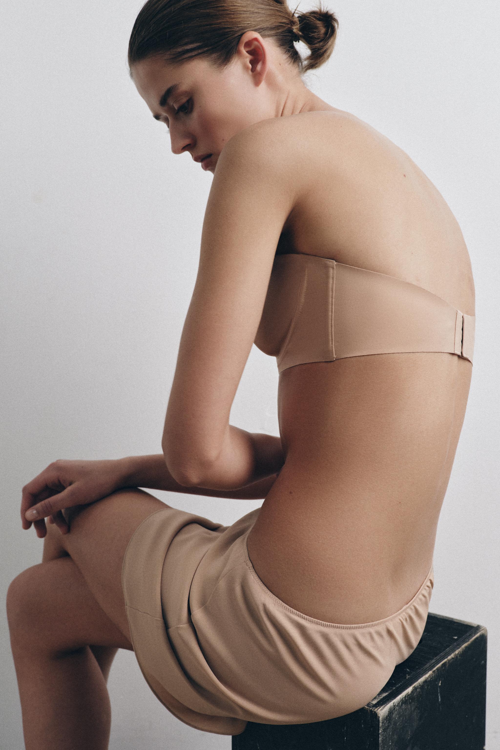 LINED MINI SKIRT