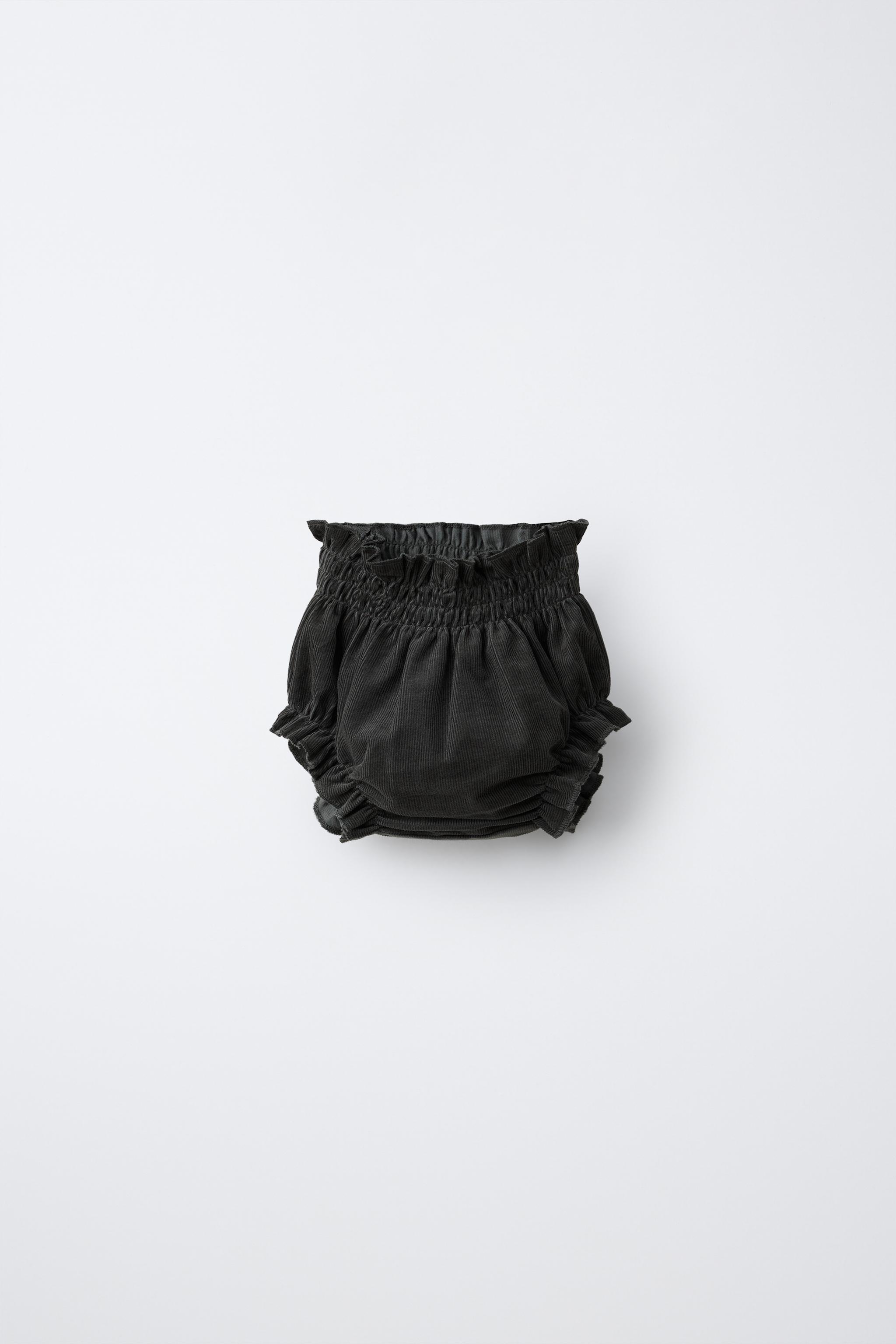 Culotte en velours côtelé fin