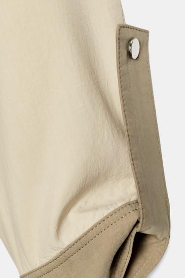 BLOUSON MATELASSÉ BIMATIÈRE - Sable de Zara - Image 2