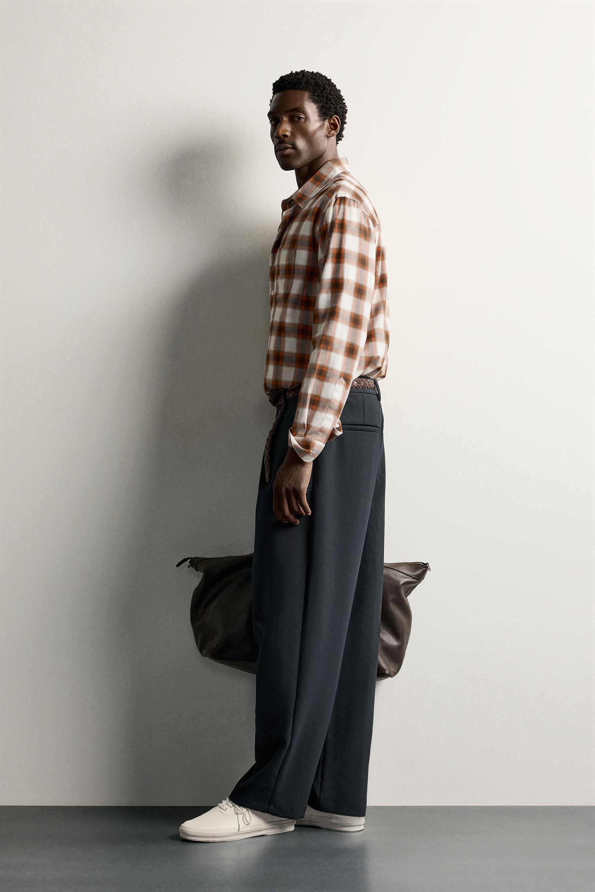 REGULAR FIT PLAID SHIRT