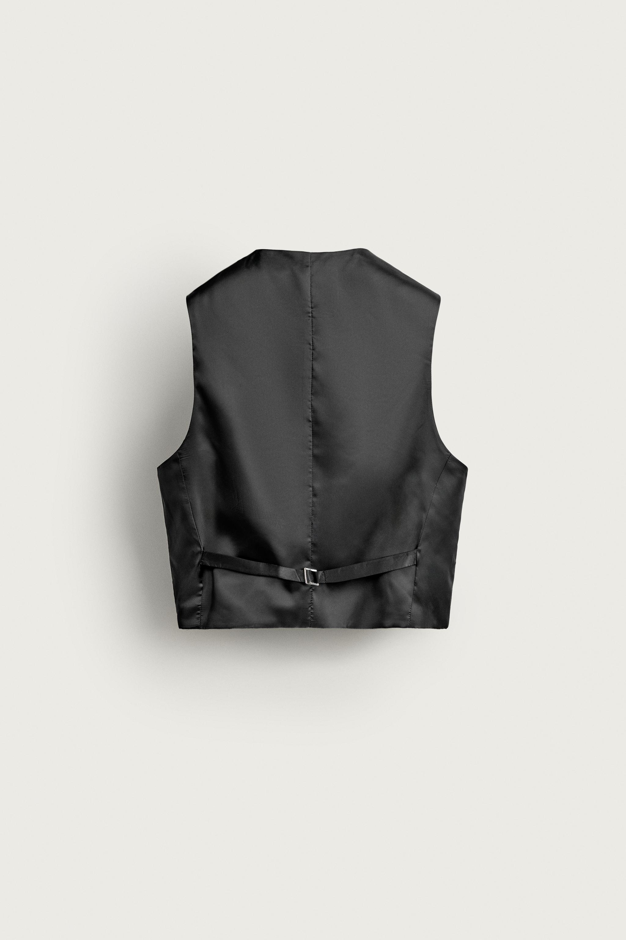 PINSTRIPE SUIT VEST