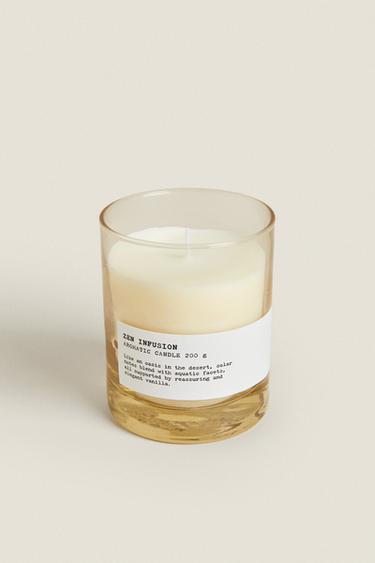 (200 G) BOUGIE PARFUMÉE ZEN INFUSION - Vanille de Zara - Image 1