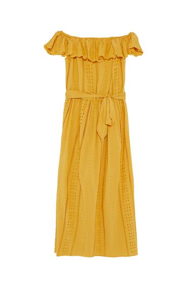 OFF-THE-SHOULDER DRESS