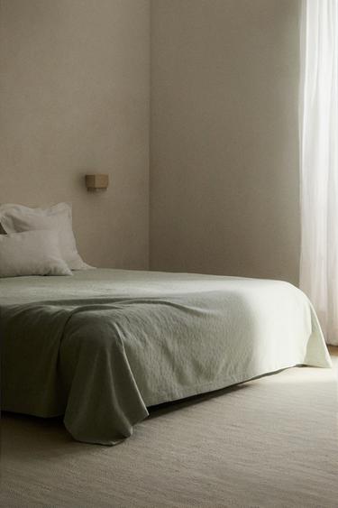 COUVERTURE TRÈFLE - Vert de Zara