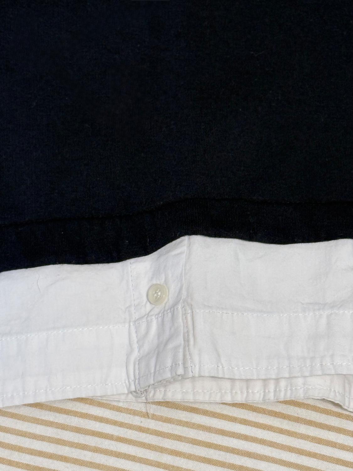 CONTRAST VARSITY CROPPED T-SHIRT - Image 4