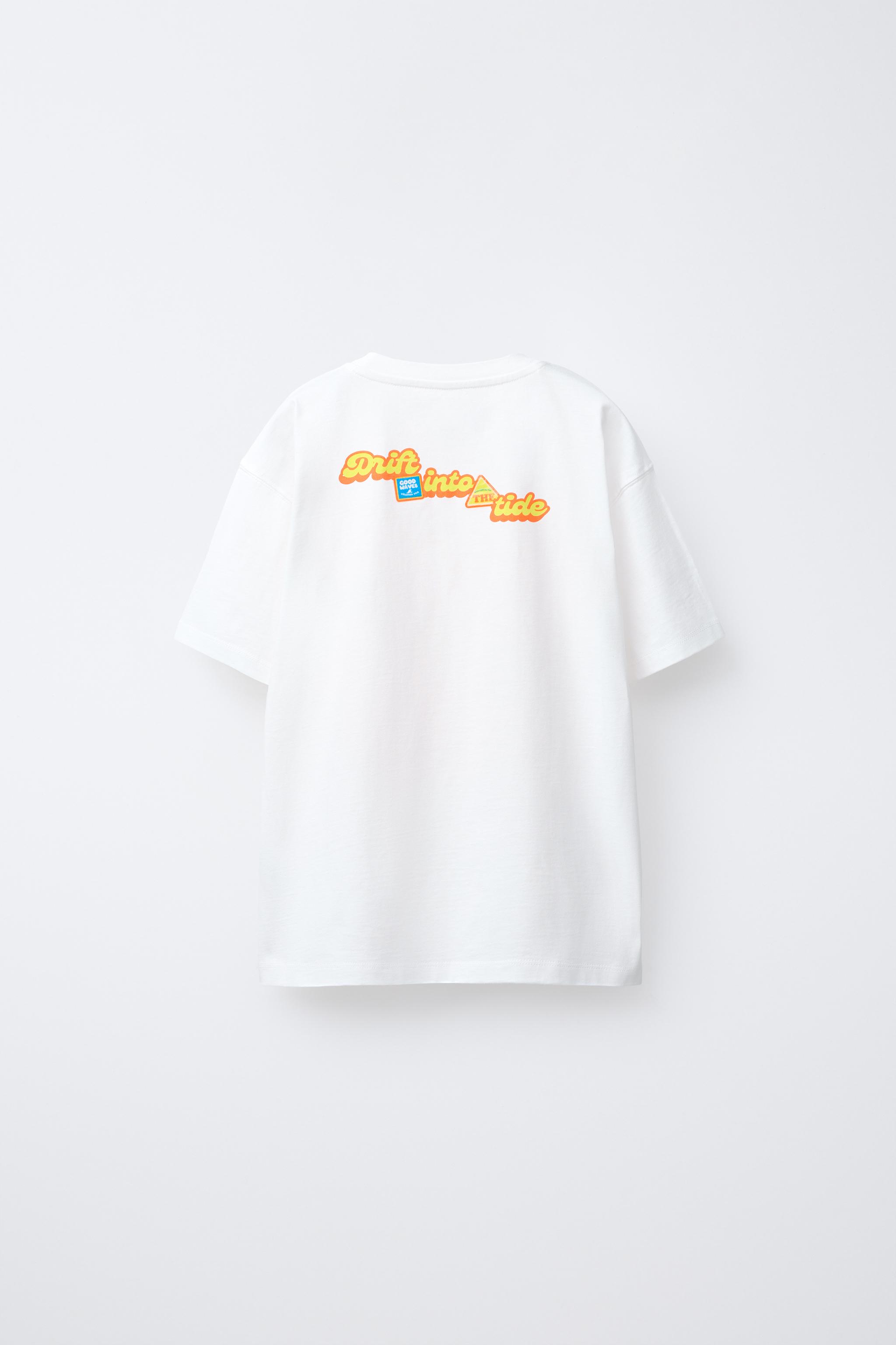 MULTI-PATCH T-SHIRT - White | ZARA United States