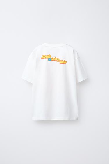 MULTI-PATCH T-SHIRT - White by Zara - Image 1