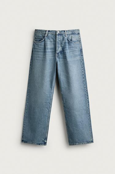 LOOSE FIT JEANS — Mid-blue 1