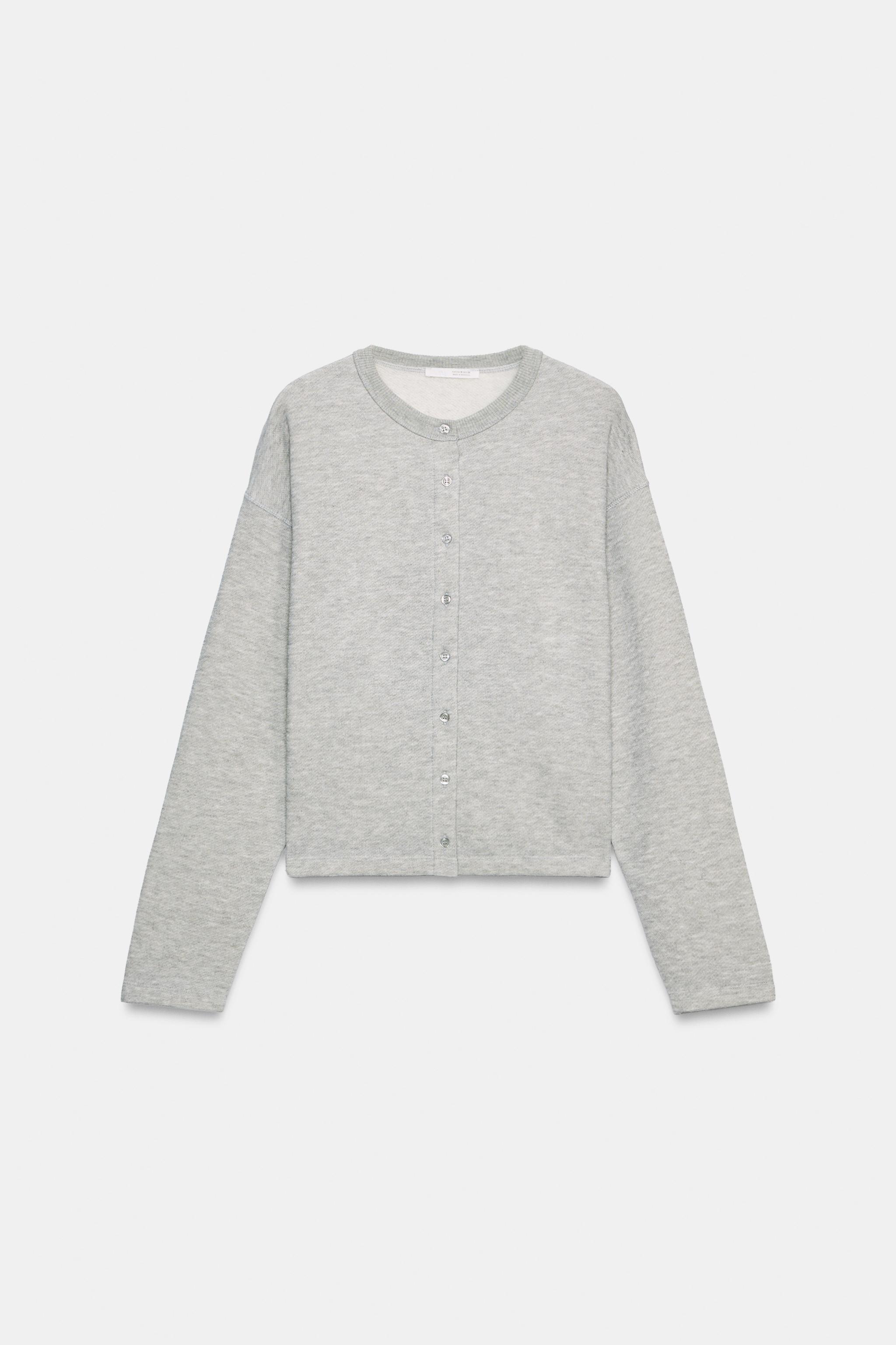 FLEECE BUTTONED JACKET