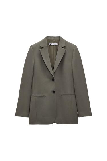 WOOL BLEND DOUBLE-BREASTED BLAZER - LIMITED EDITION
