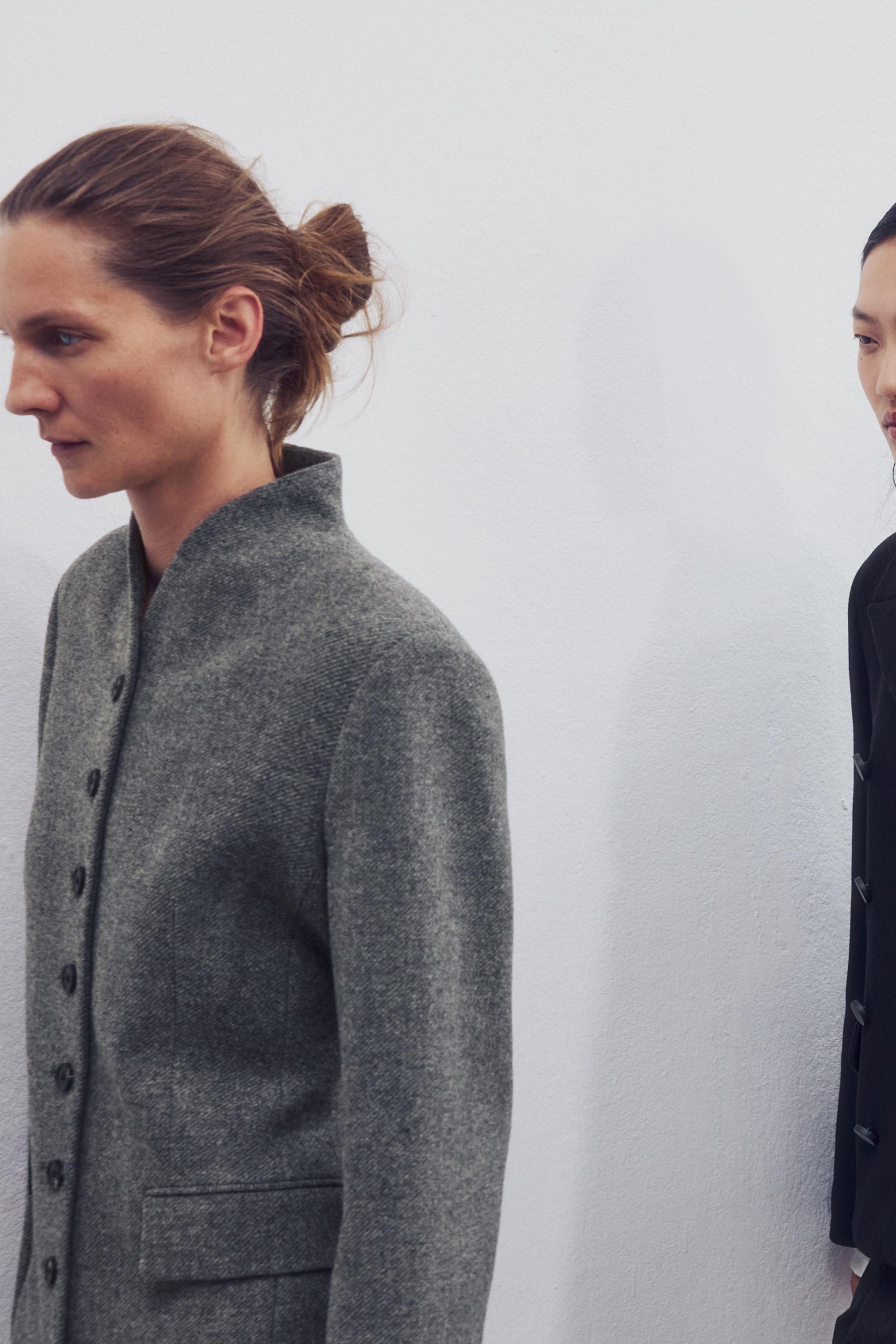 MANTEAU LAINE BOUTONS ZW COLLECTION