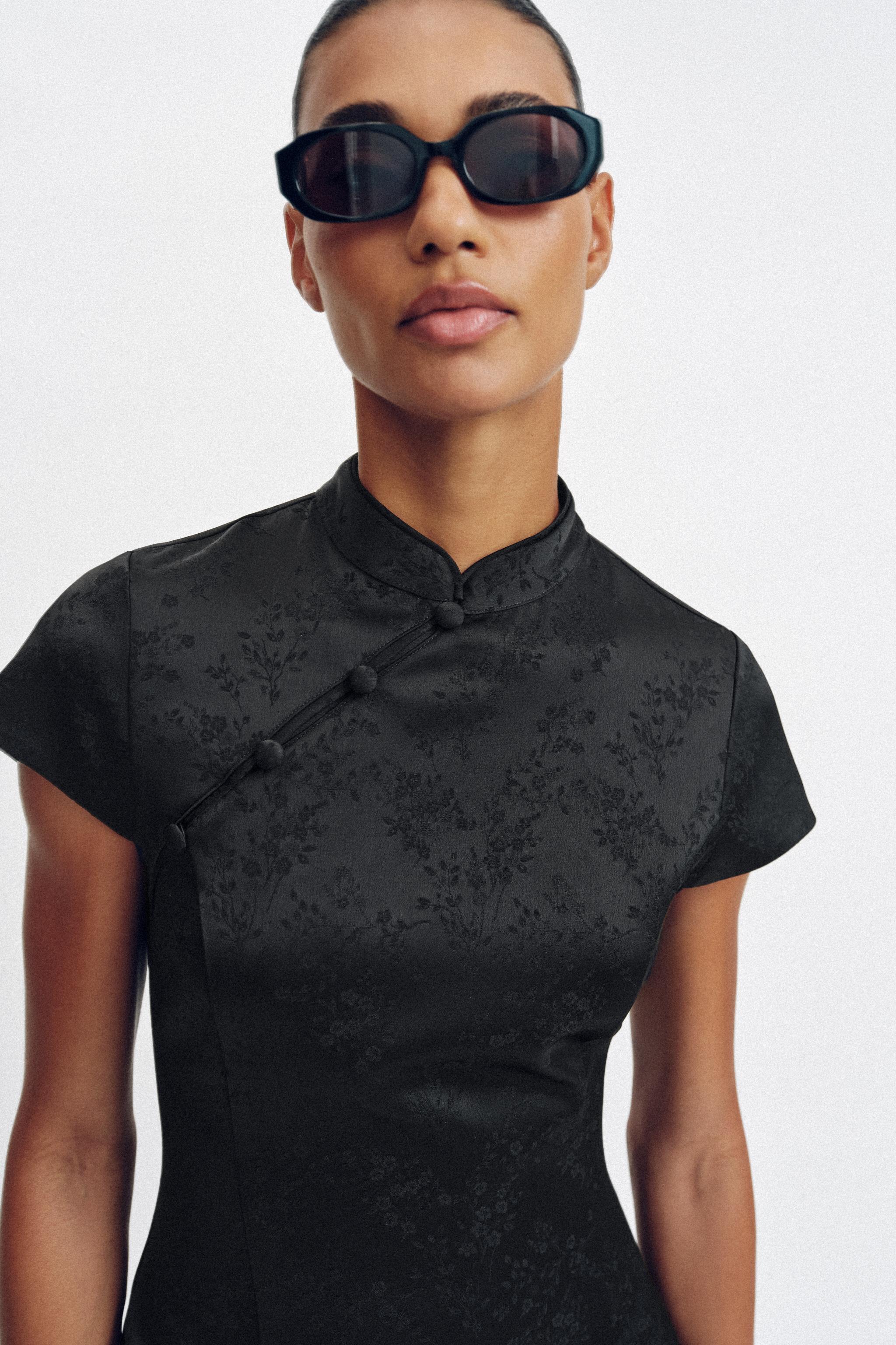 SHORT JACQUARD DRESS