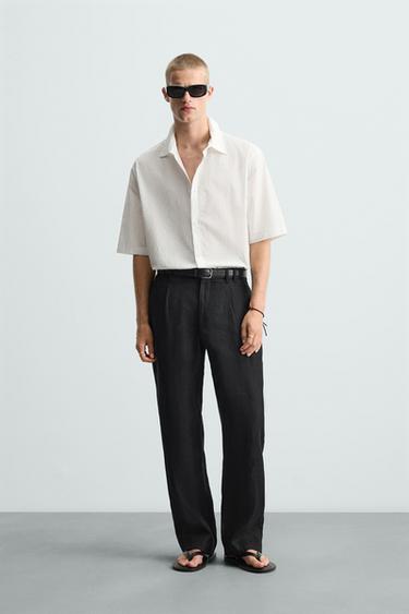 TEXTURED RELAXED FIT SHIRT - White by Zara - Image 0