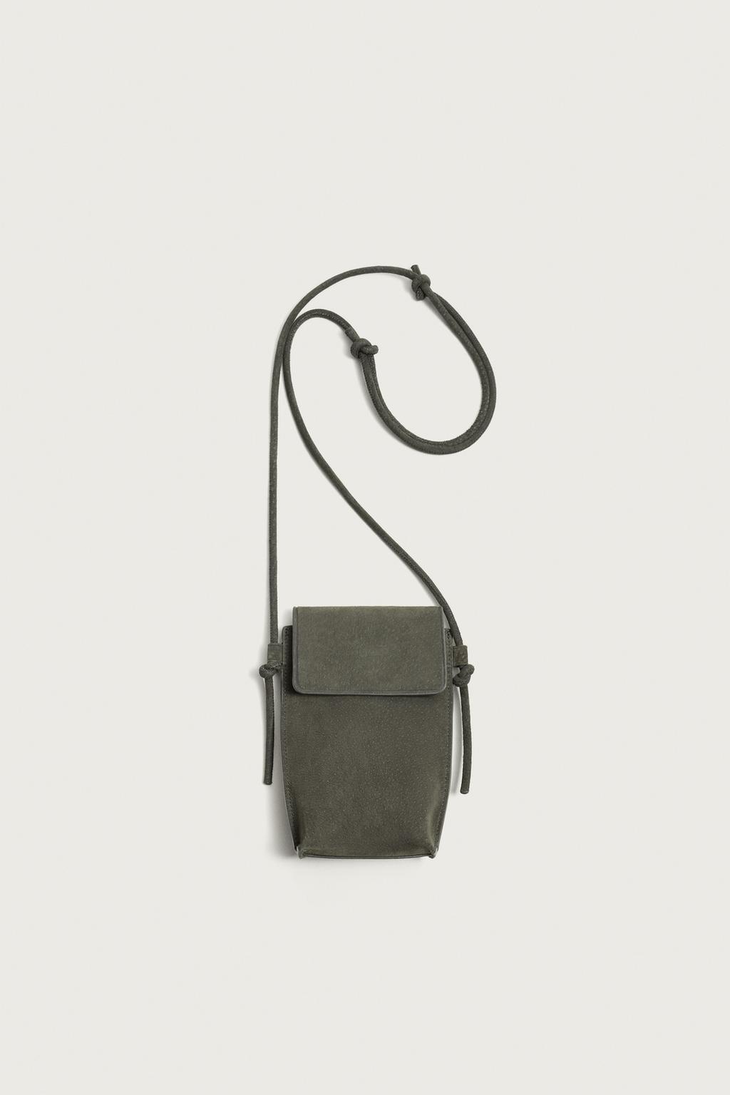 LEATHER CROSSBODY BAG