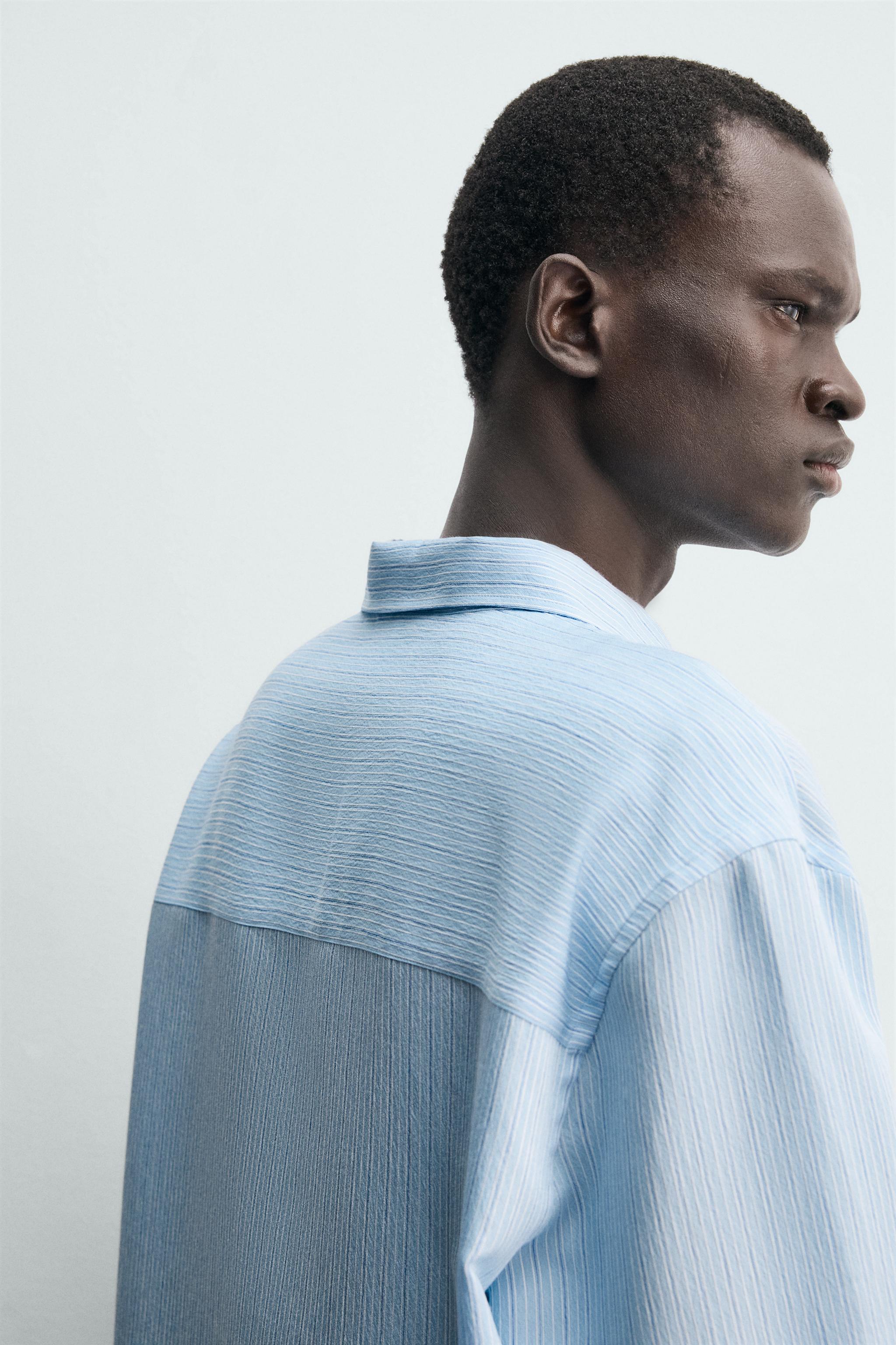 CHEMISE FLUIDE À RAYURES