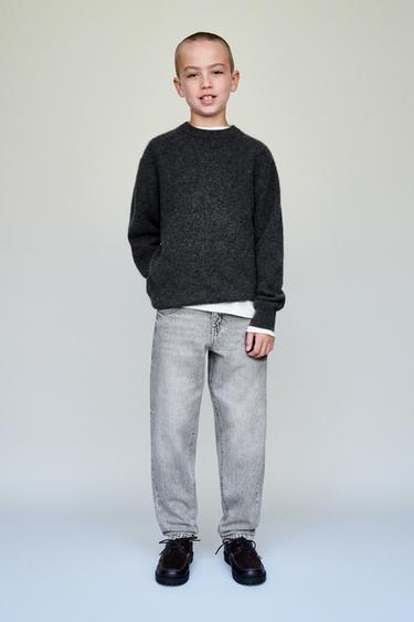 JEANS SLIM - Gris medio de Zara