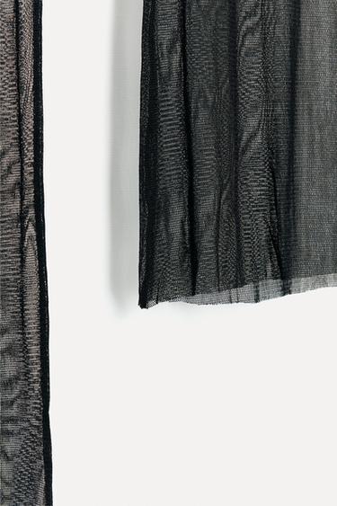 T-SHIRT 100 % SOIE 50E ANNIVERSAIRE - Noir de Zara - Image 3