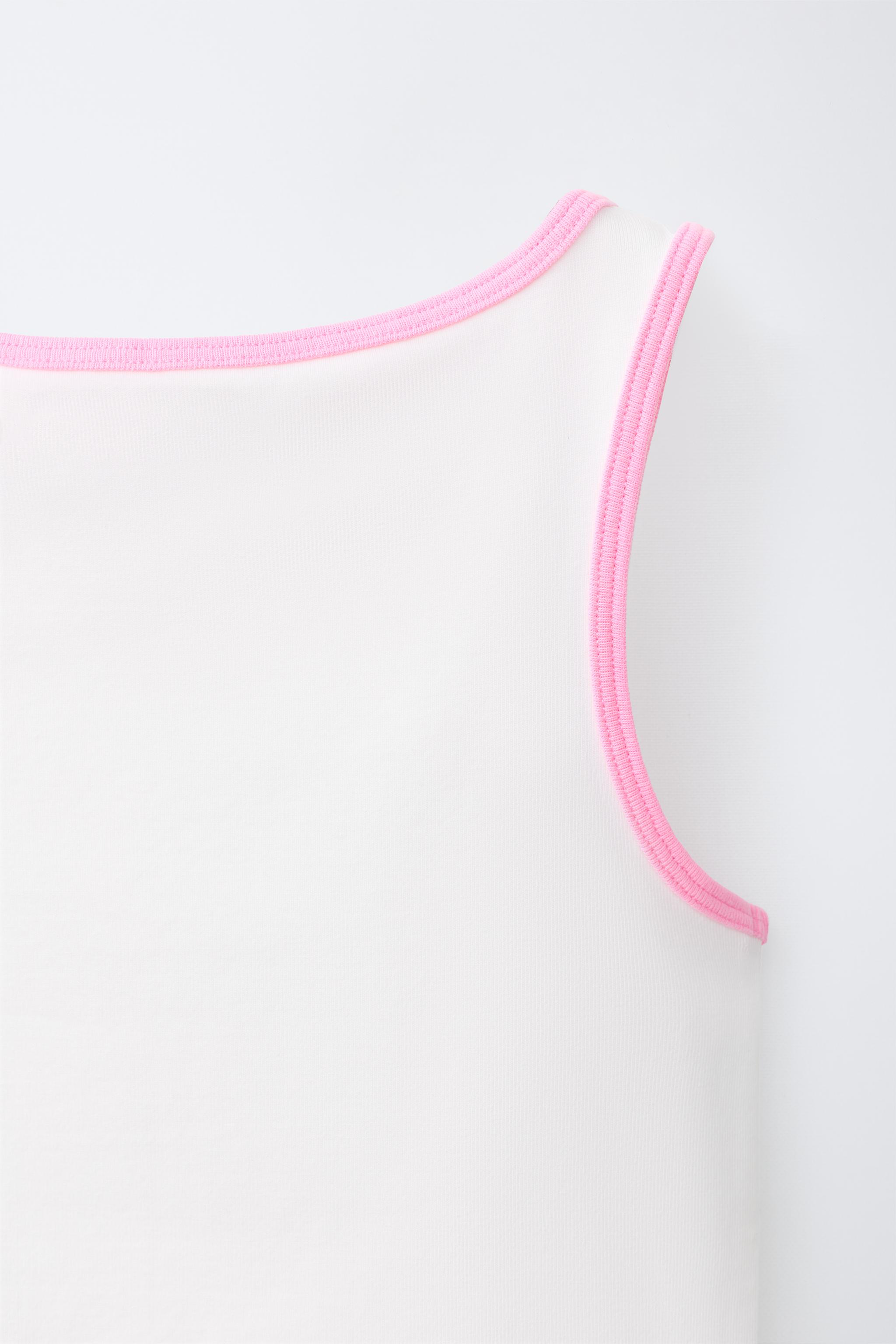 Детские топы Zara PRINTED SLEEVELESS TOP — фото 5