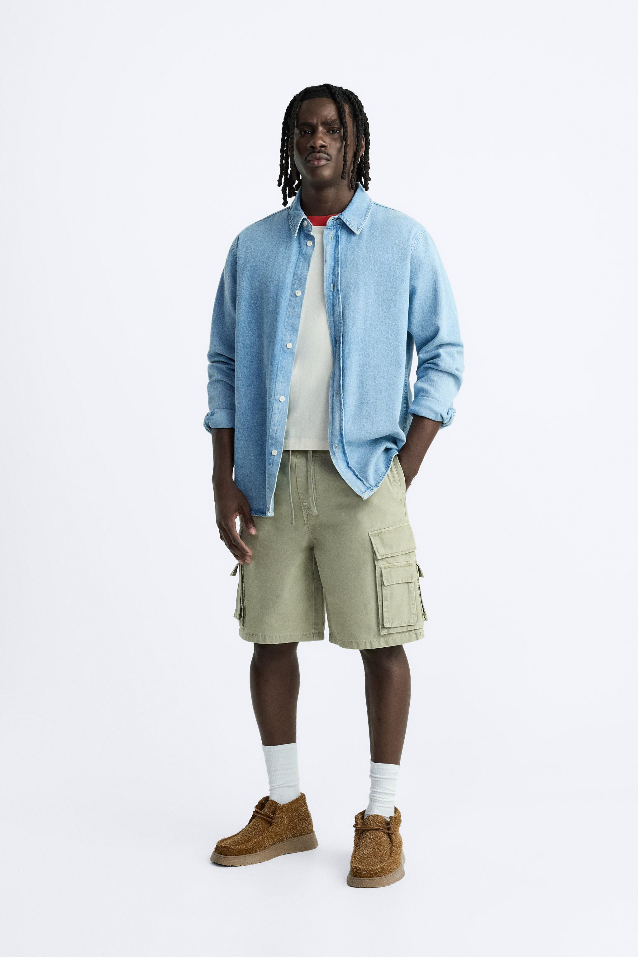 UTILITY CARGO BERMUDA SHORTS