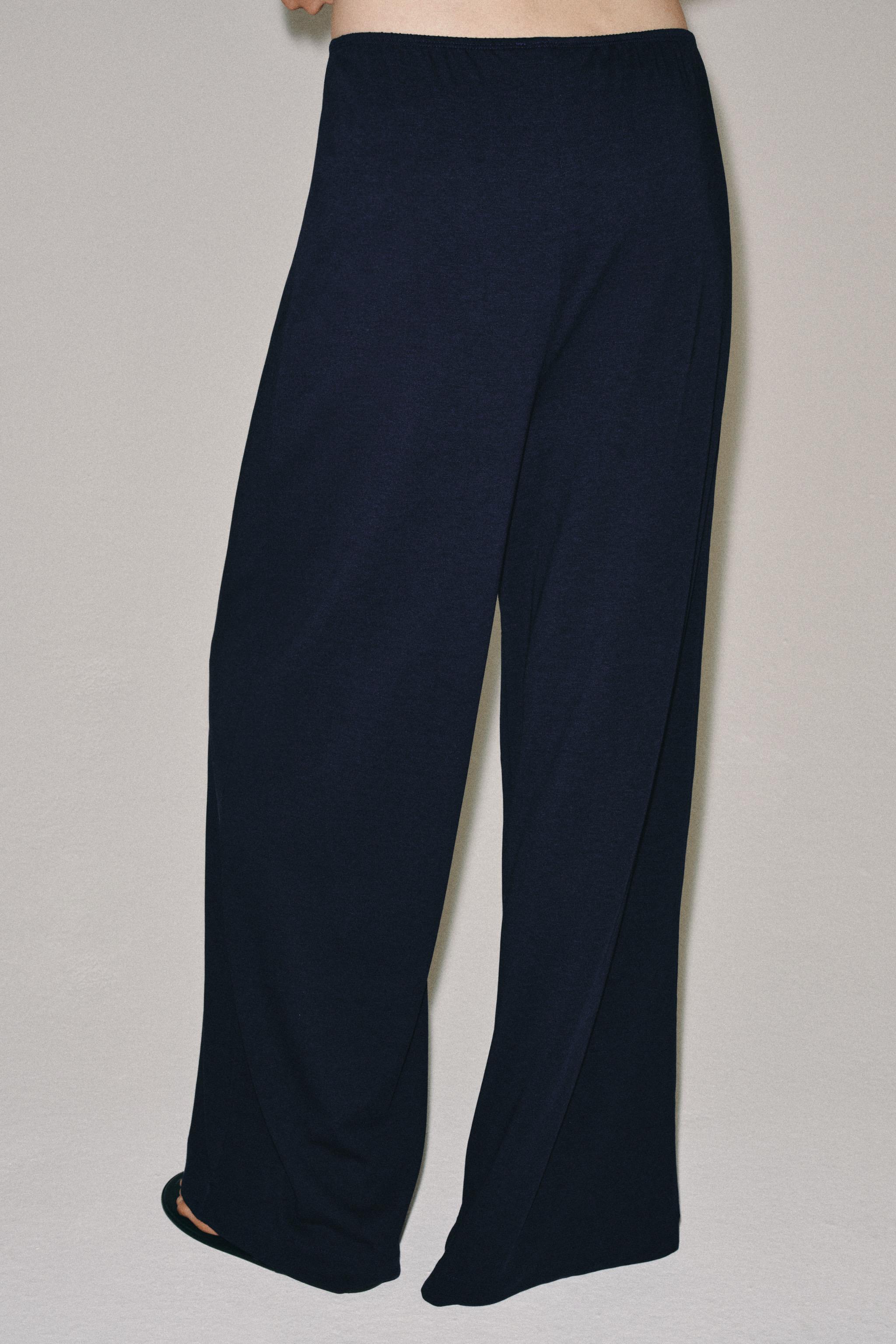 Zara Geniş Paça Pantolon görsel 3