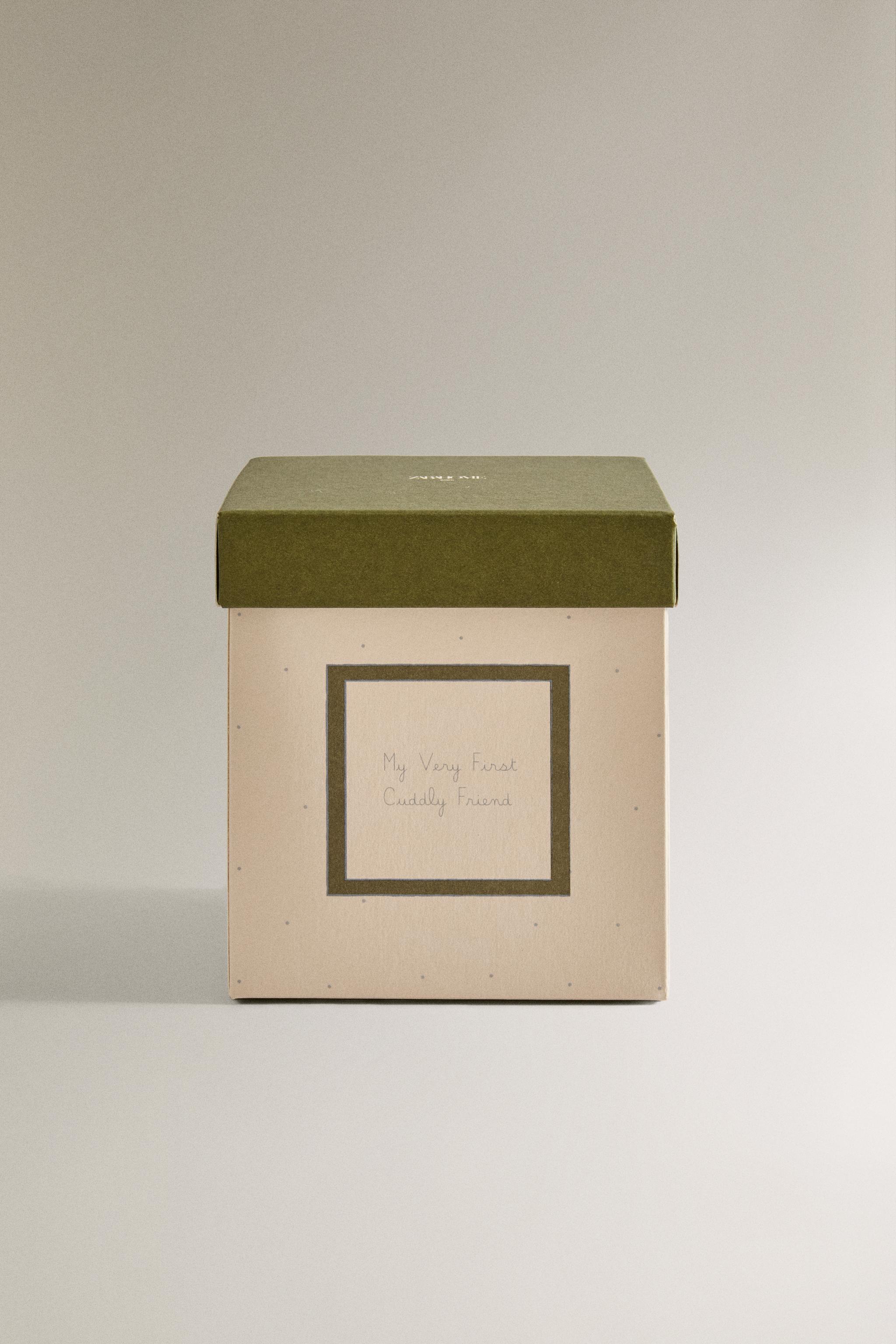 KIDS RABBIT PLUSH TOY IN BOX