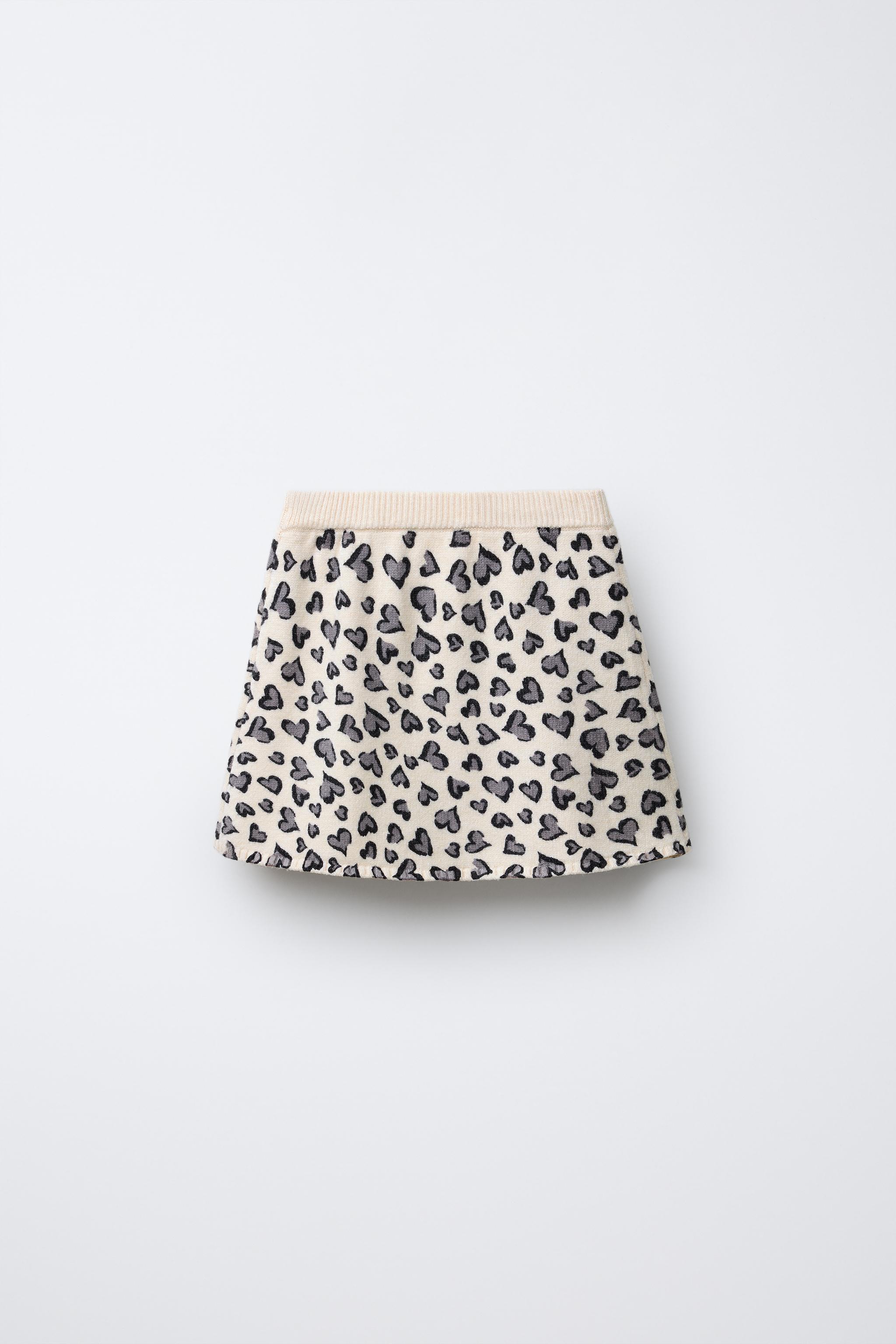 HEART KNIT SKIRT