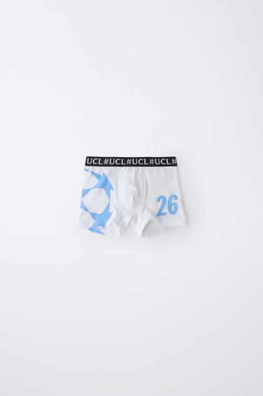 6-14 ANS/ LOT DE DEUX BOXERS UEFA CHAMPIONS LEAGUE ® - Gris chiné de Zara - Image 2