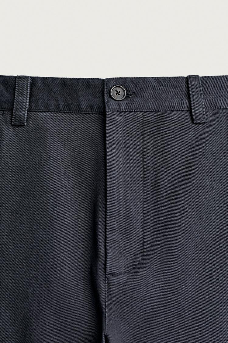 Pantalones chinos corte regular Aaron Levine x Zara 6