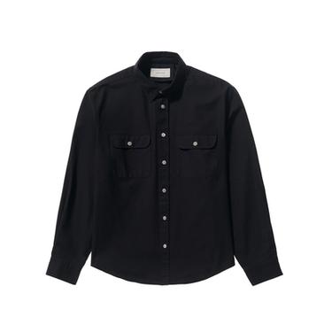 KËMISHË E GJATË ME XHEPA - Blu marinari e errët nga Zara