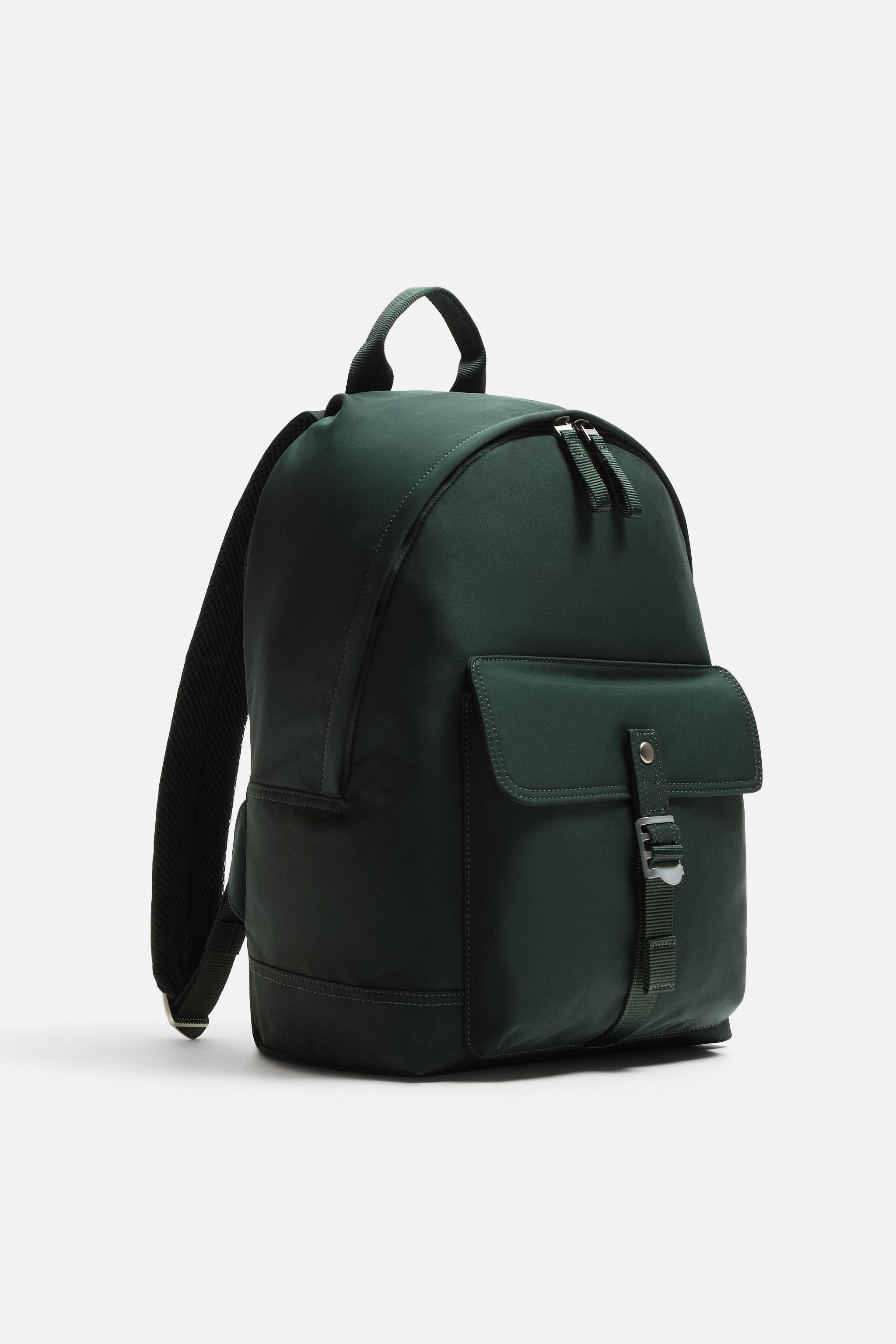 Backpack zara man best sale