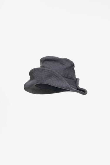 LIMITED EDITION PLAIN WOOL BLEND BEANIE — Gray marl 2