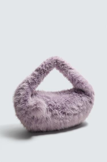 MAXI SAC EFFET FOURRURE HARRY LAMBERT FOR ZARA X DISNEY - Violet mauve de Zara - Image 1