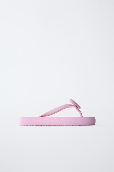 BADSANDAAL HART - Roze van Zara
