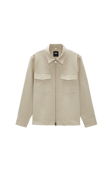 OVERSHIRT WITH ZIP